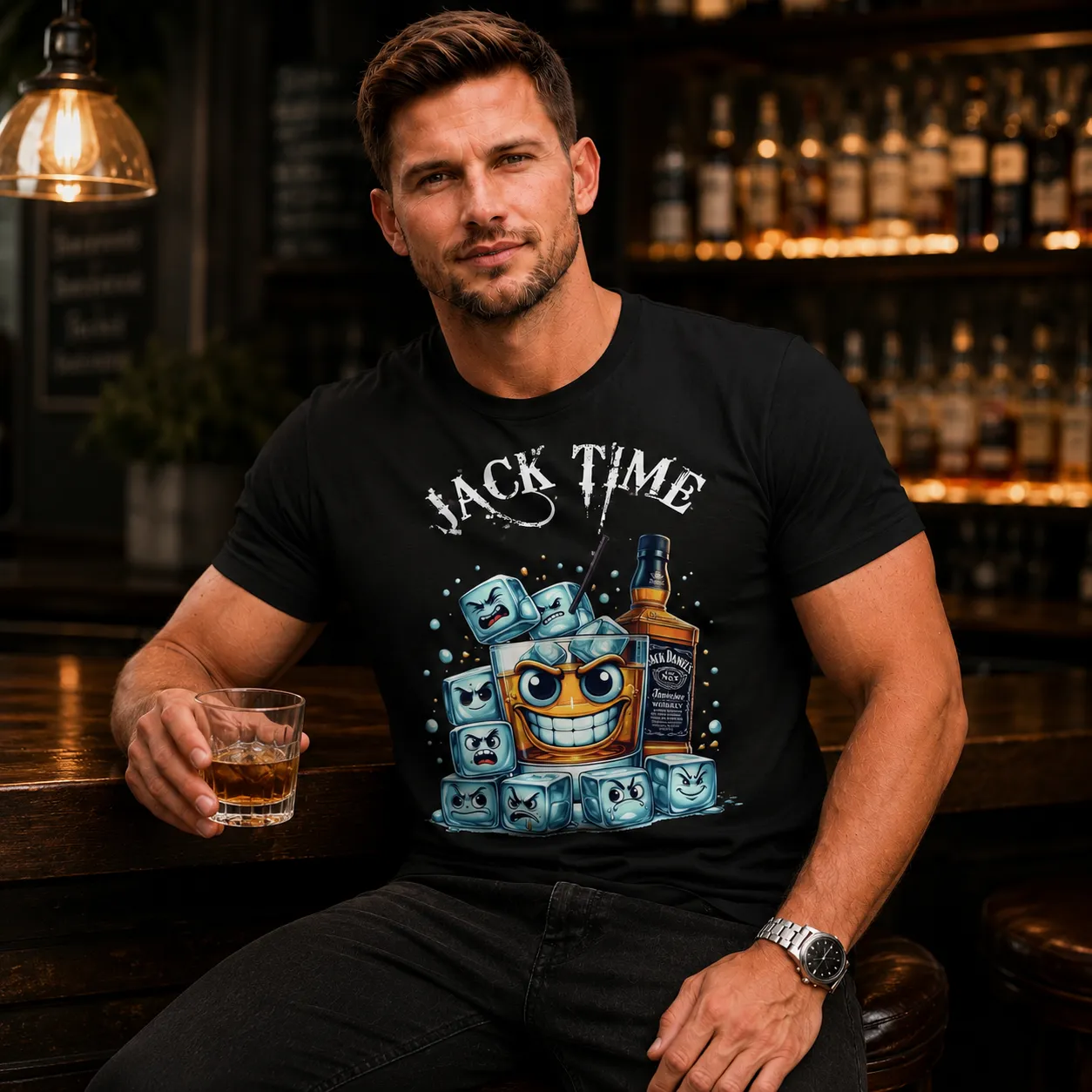 Мъжка Тениска „Jack Time“ 2