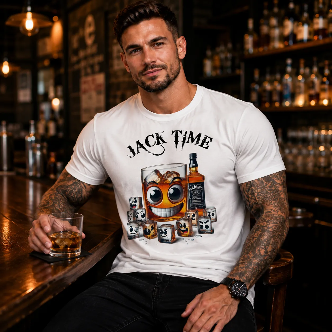 Мъжка Тениска „Jack Time“